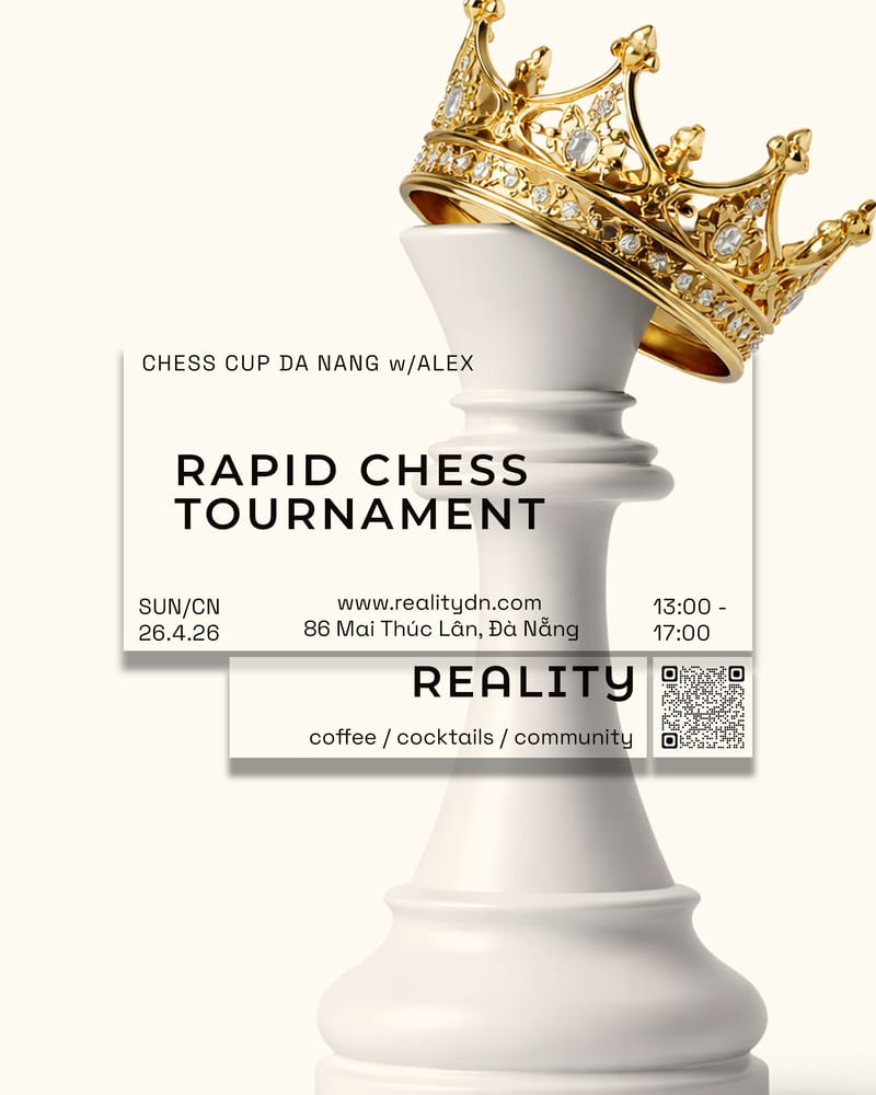 REALITY event poster — Đà Nẵng