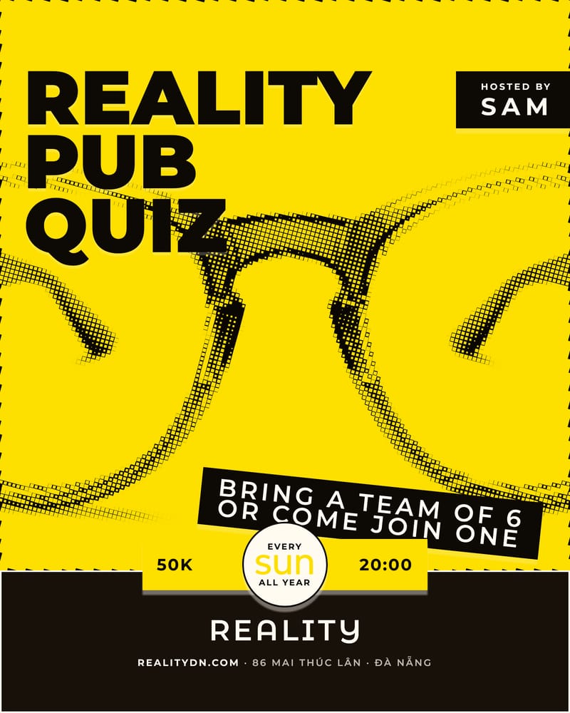 REALITY event poster — Đà Nẵng
