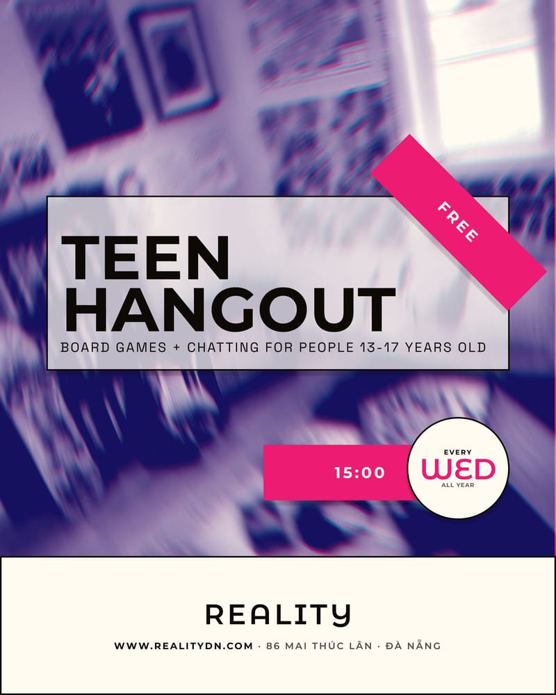 REALITY event poster — Đà Nẵng